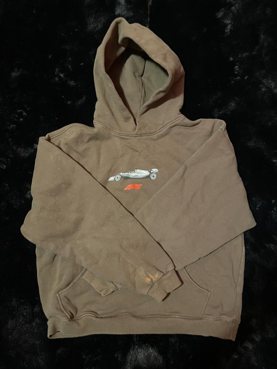 PacSun Men's Hoodie Brown/Green L – Brown Formula hoodie