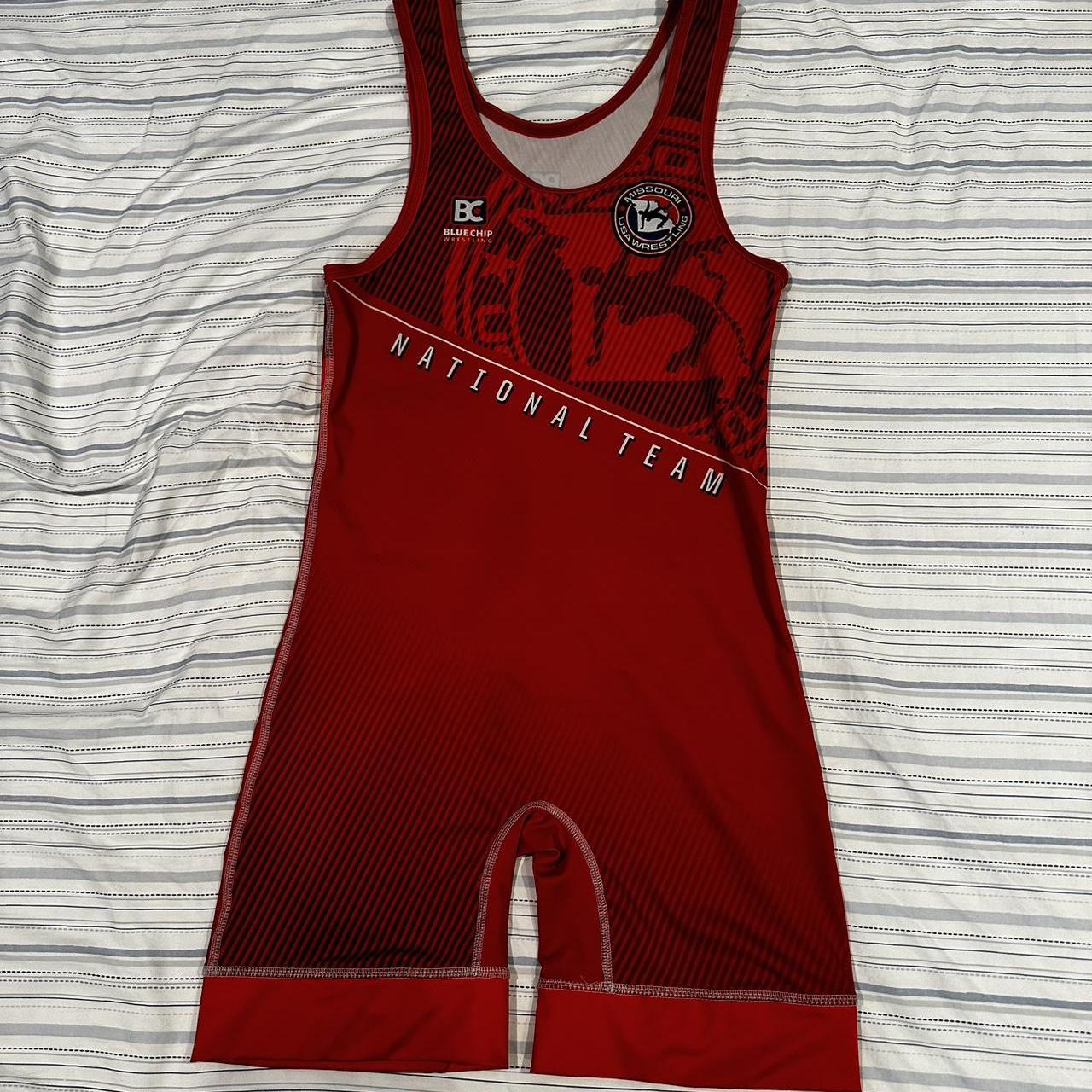 Missouri Wrestling Fargo Singlet Adult Medium - Depop