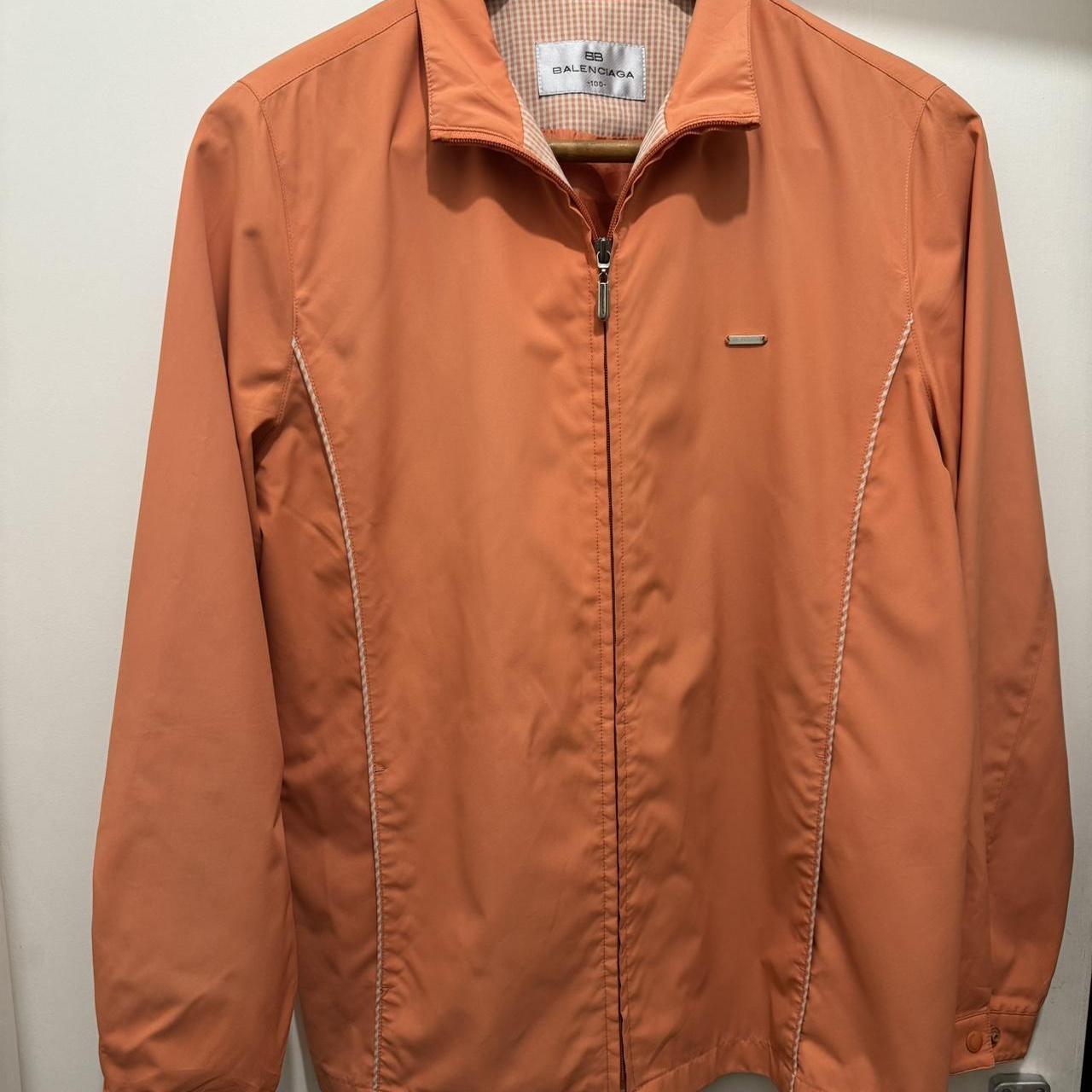 Balenciaga jacket womens orange outlet