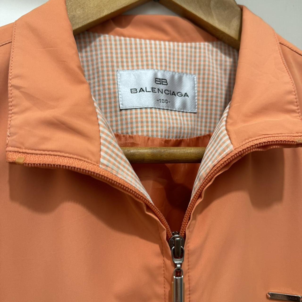 Balenciaga jacket womens orange online