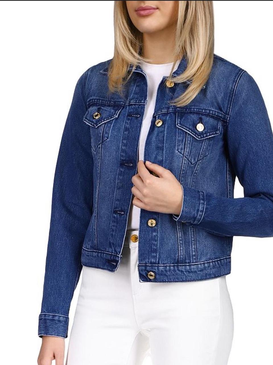 Michael kors denim jacket online