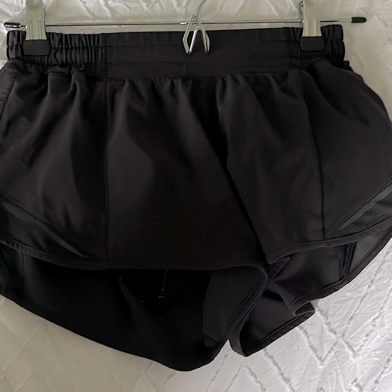 Lululemon Hotty hot black shorts. 2”5 - Depop