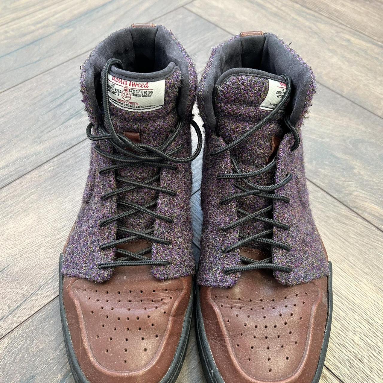 harris tweed nike trainers price
