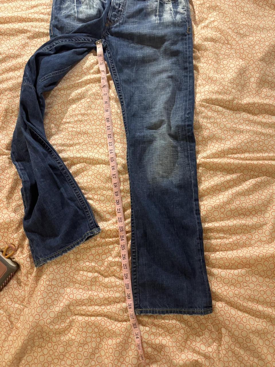 Diesel Men's Slim Faded Jeans - Blue/Navy - 32" –… - image 8