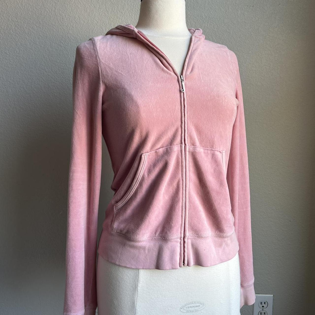 00s y2k JUICY COUTURE パイル ハート柄 セットアップ 白 Juicy couture-hoodie-y2k - Depop