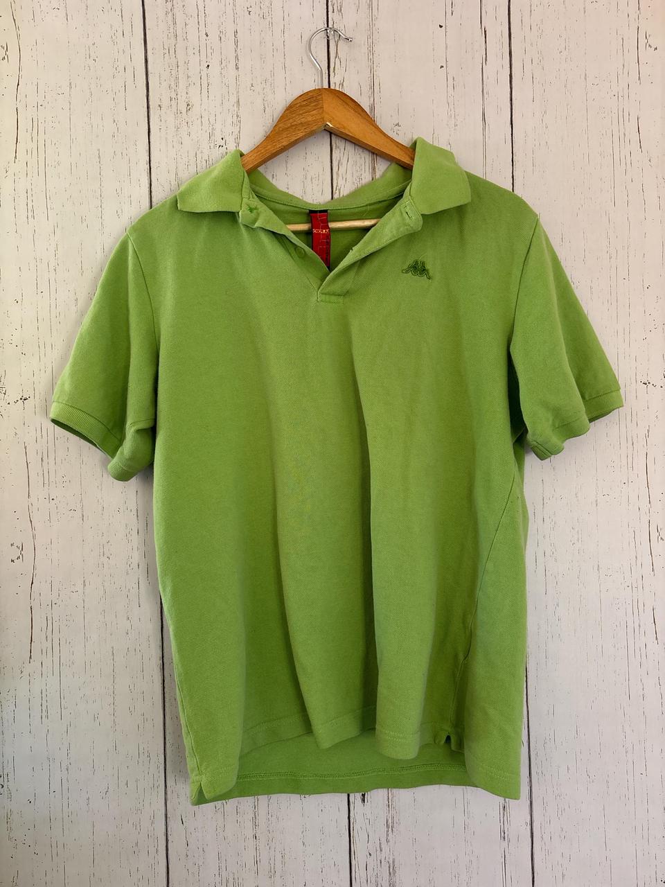 Kappa Men's Polo shirt Green L – Lime green kappa polo shirt
