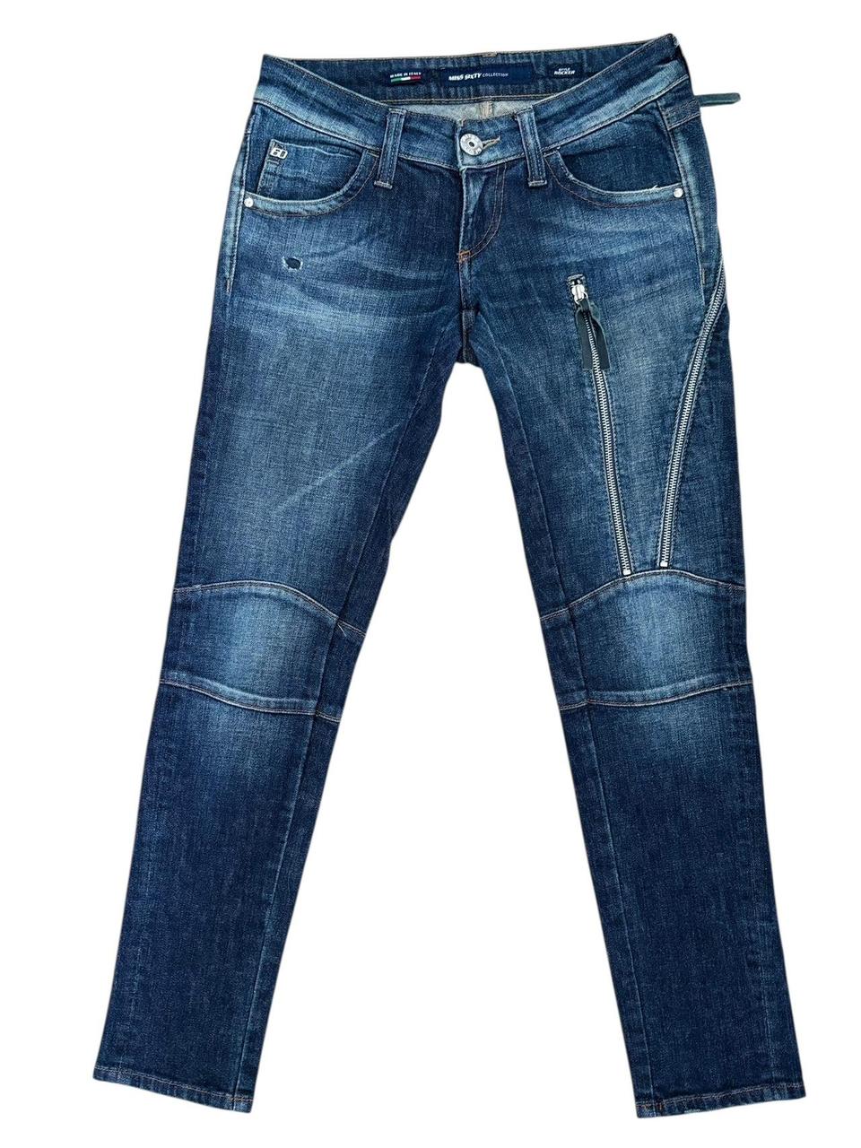 Miss Sixty Women's Jeans - Blue/Navy - 30 – Vintage Miss Sixty Style Rocker Women's Y2K …
