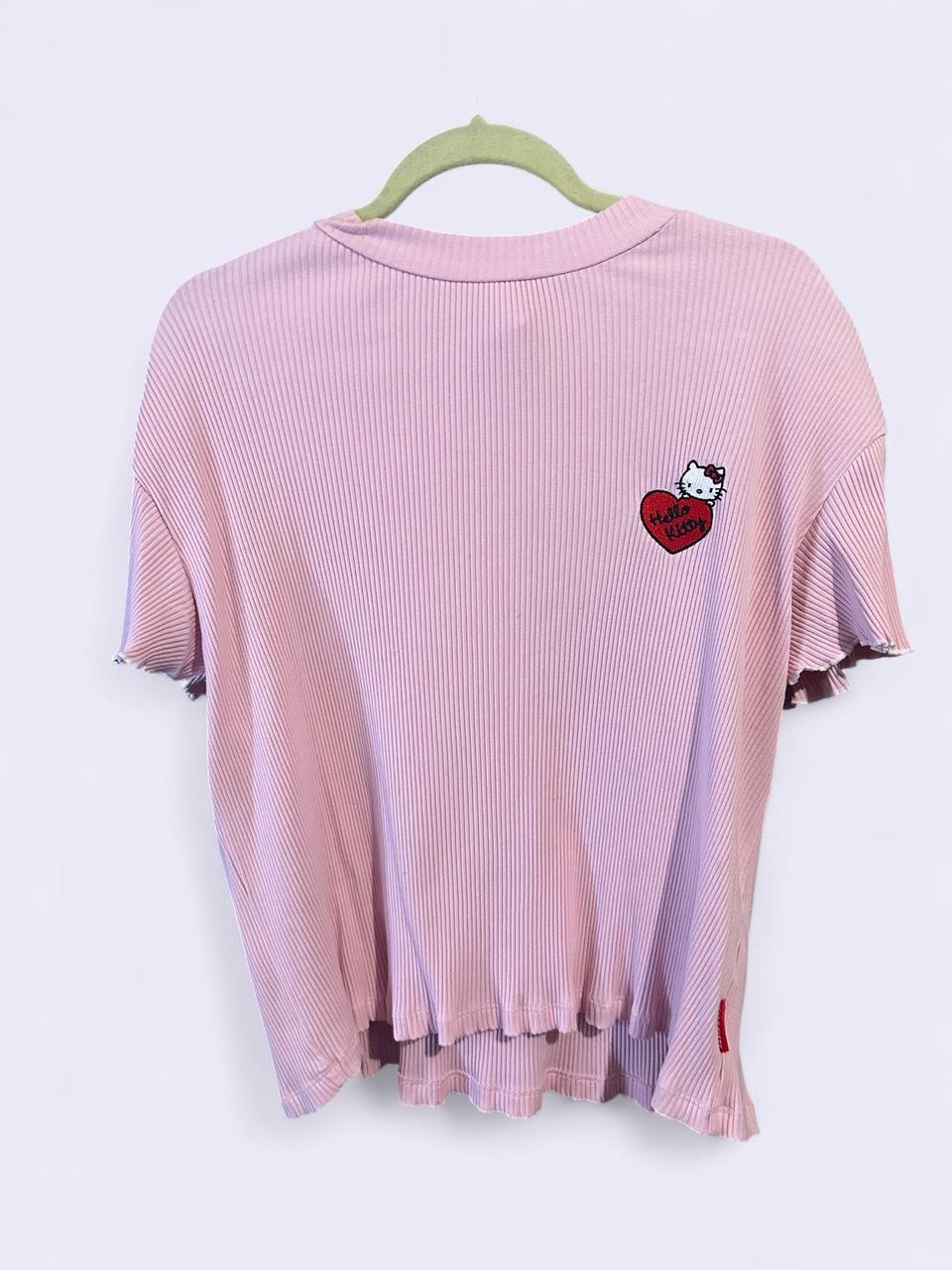 Lazy Oaf Women's Top - Pink - XL – Lazy oaf hello… - image 1