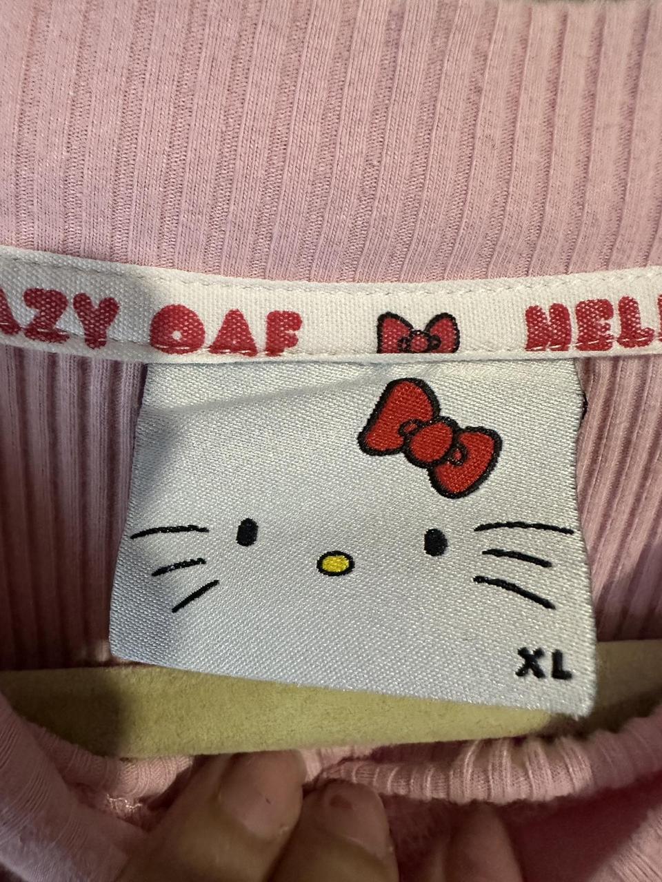 Lazy Oaf Women's Top - Pink - XL – Lazy oaf hello… - image 4