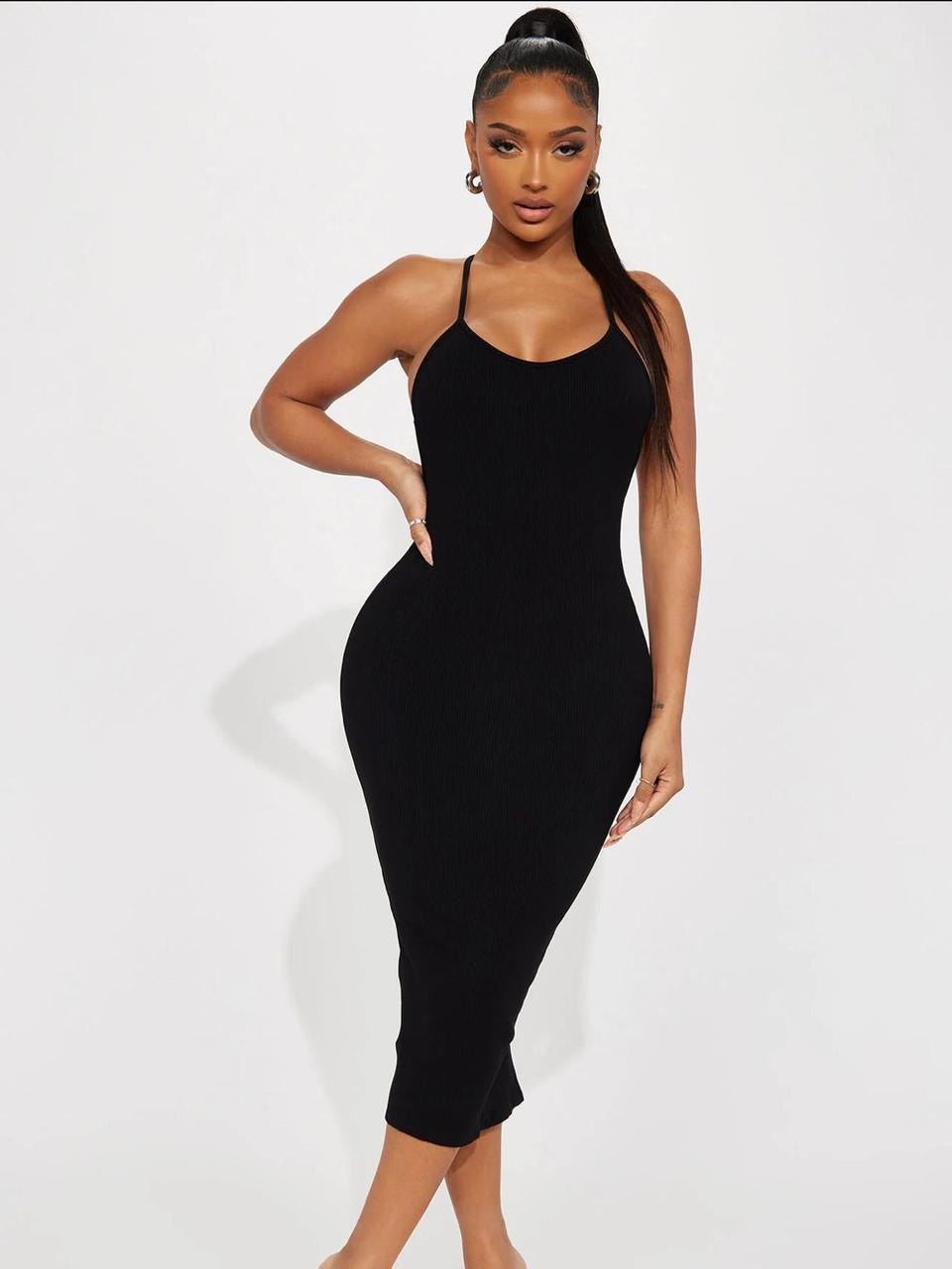 Fashion nova dresses black hotsell