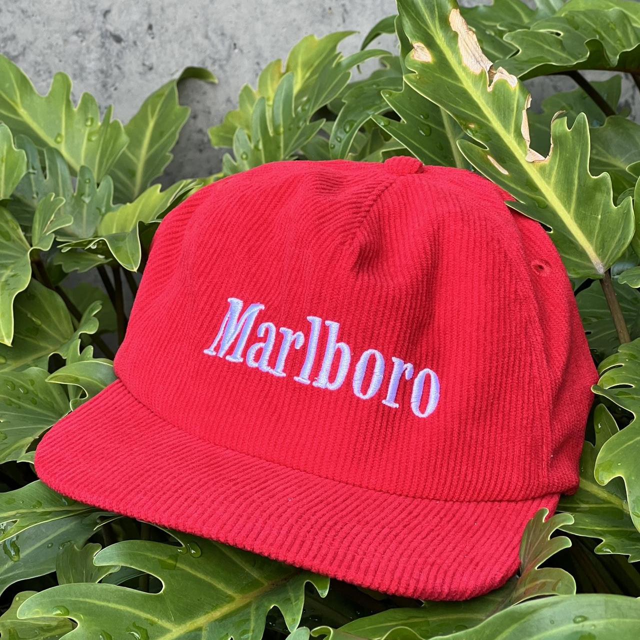 帽子 Marboro Logo Embroidery Corduroy Cap Marboro Logo Embroidery Corduroy Cap（MARLBORO RED CORDUROY