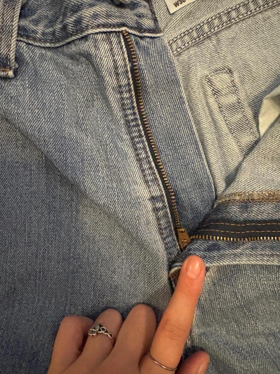 Levi's Men's Jeans - Blue - 36" – Levi's 505 deni… - image 3