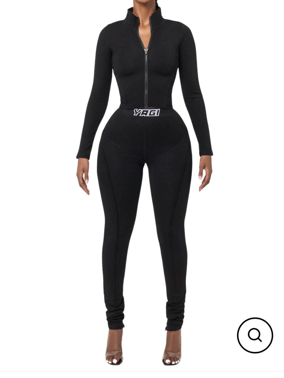 Yagi World Tracksuit Size Medium Stretchy material... Depop