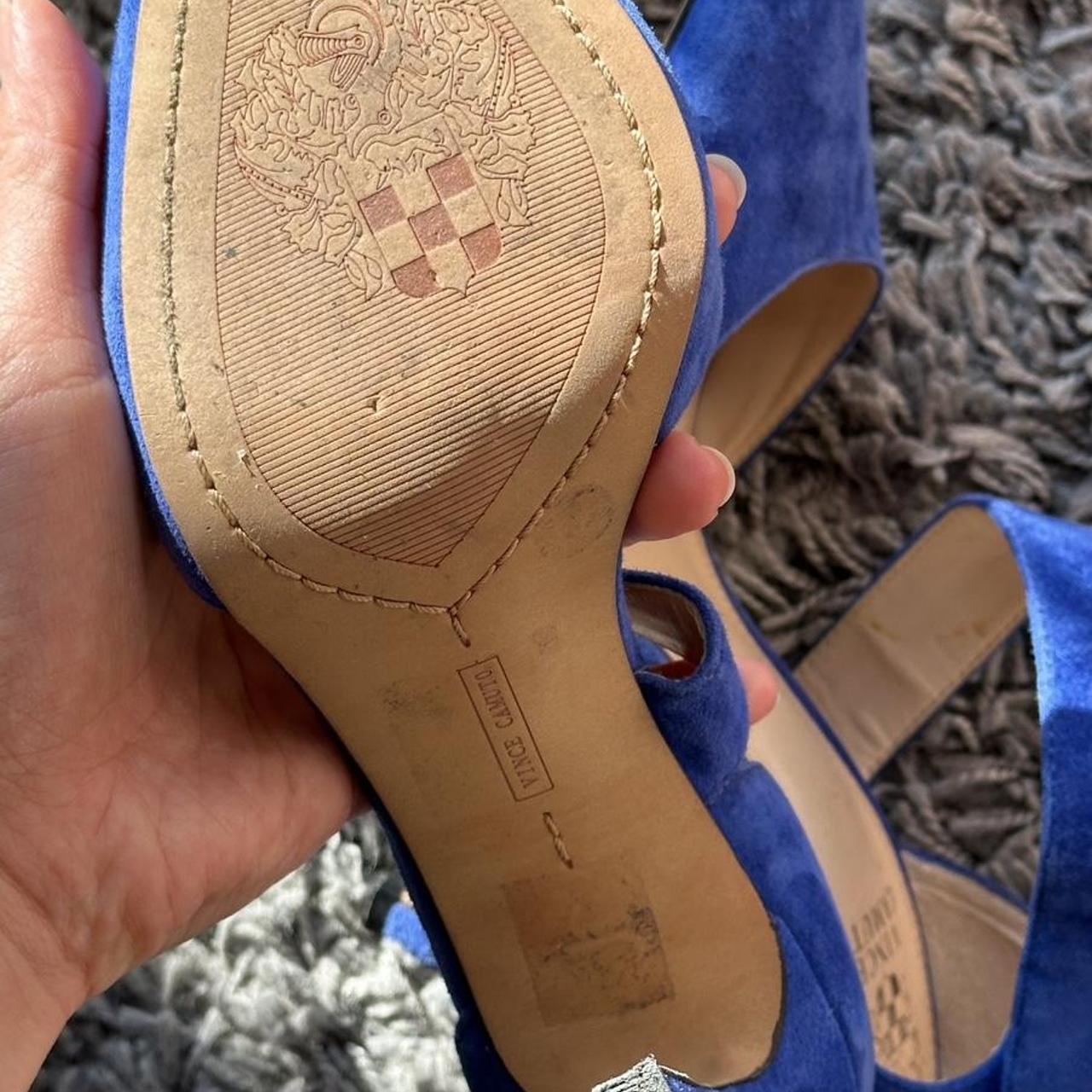 Vince Camuto bright cobalt blue heels💙 size US 7 | Depop
