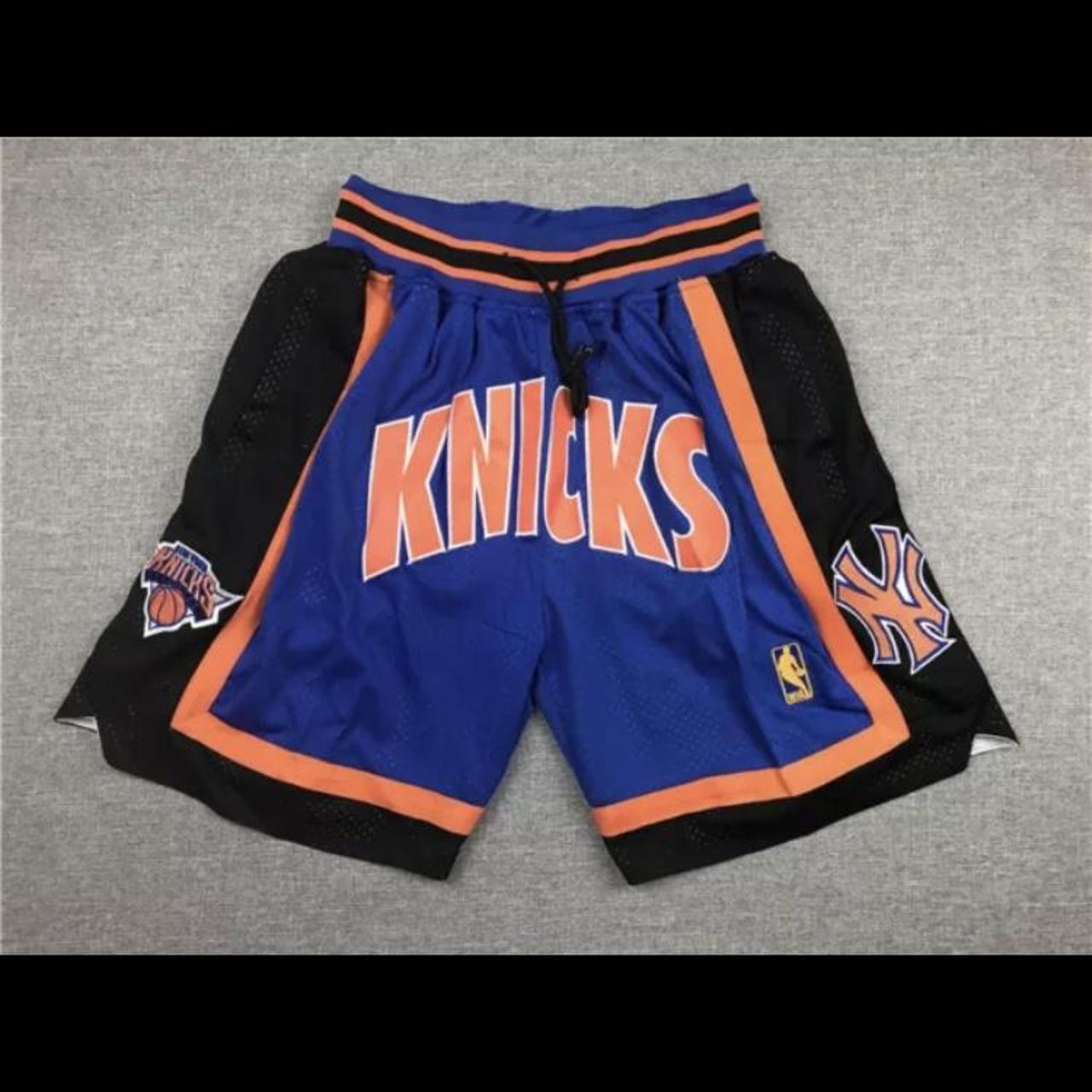 Retro New York Knicks Basketball Shorts All