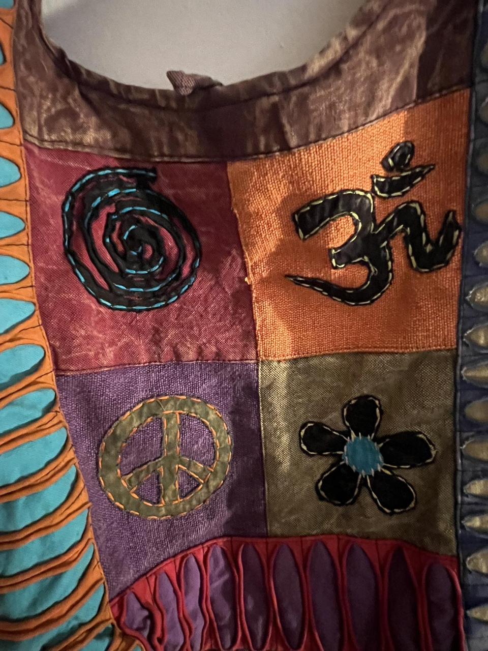 Women's Shoulder bags - Multi – Boho patchwork sh… - image 3