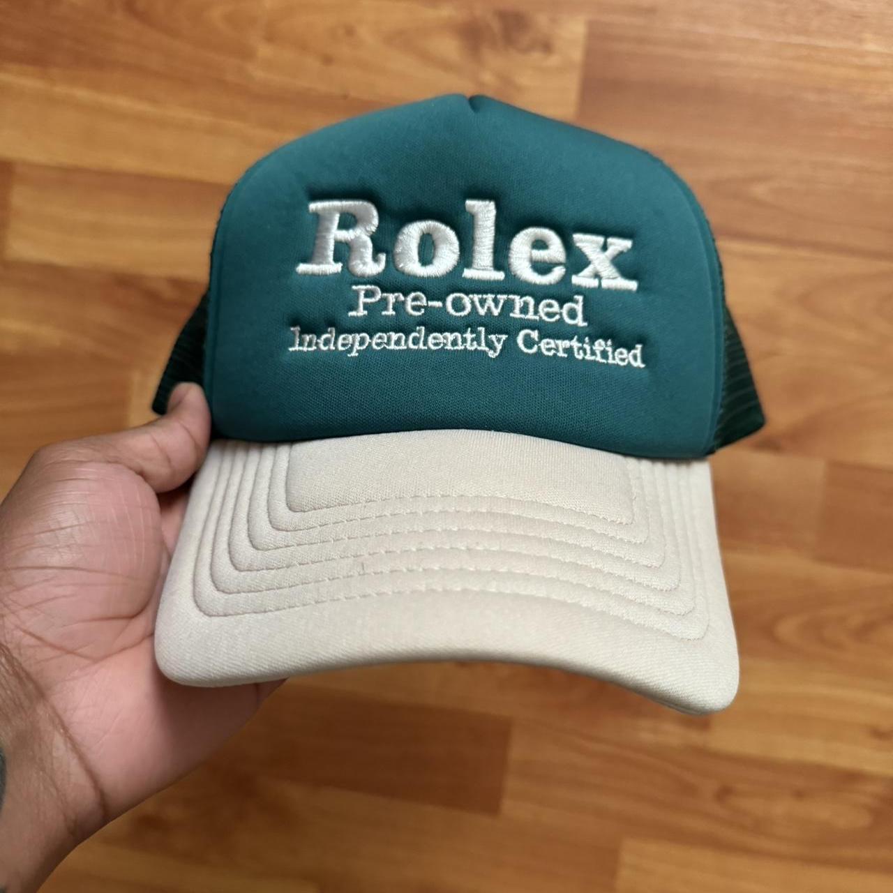 ROLEX custom trucker hat #rolex#truckerhat#stussy Depop