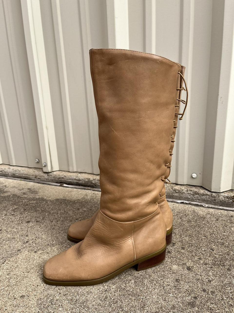 tan knee high boots sale