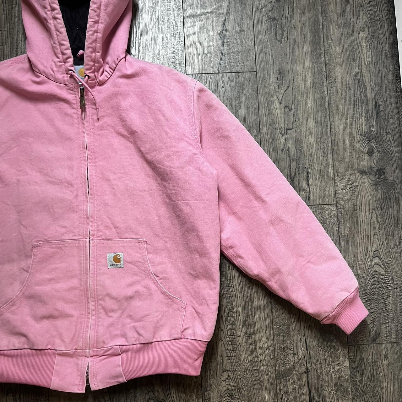Vintage Pink Carhartt Jacket! This style is... - Depop