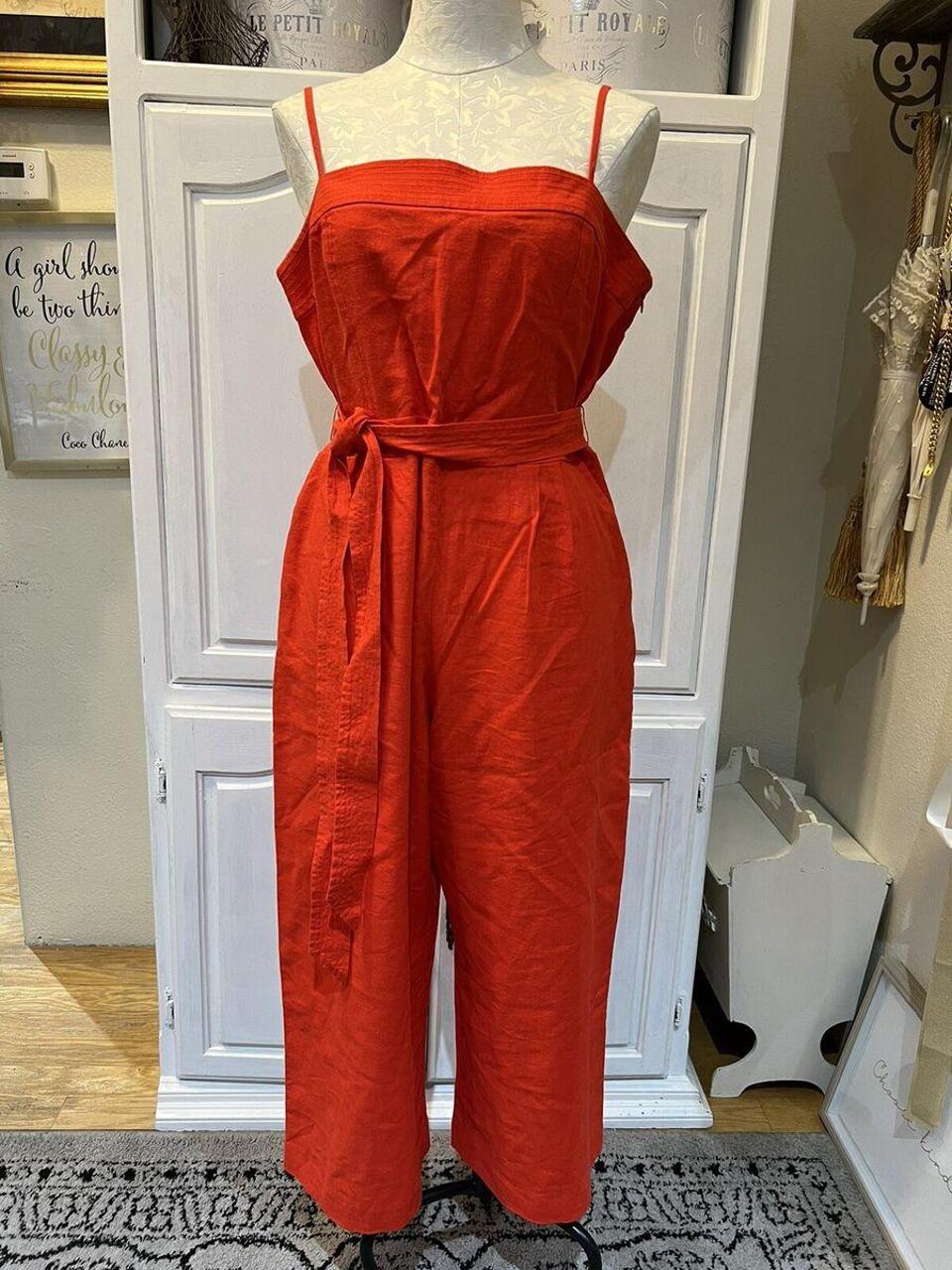 J crew spaghetti strap jumpsuit deals