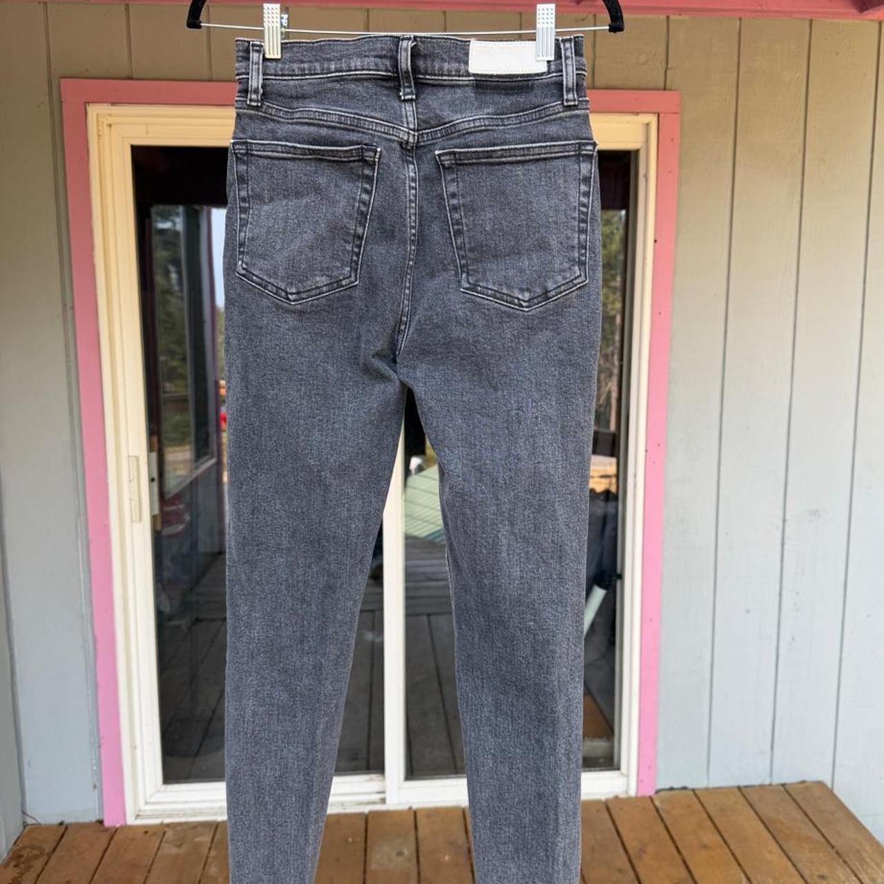 Re/done women's black and grey jeans