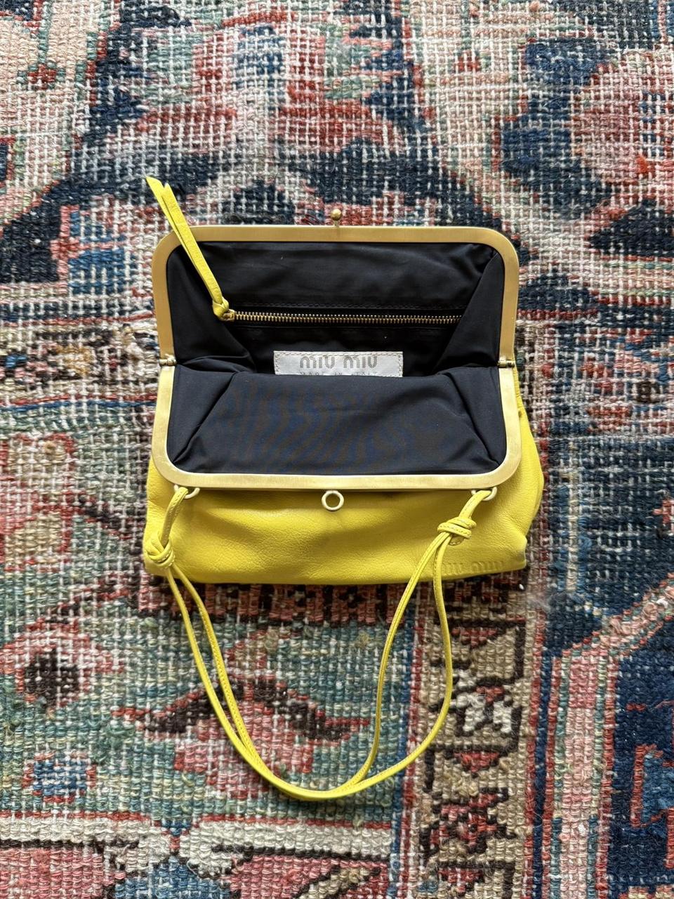 Miu Miu Women's Bag - Yellow/Multi – 90s miu miu … - image 2