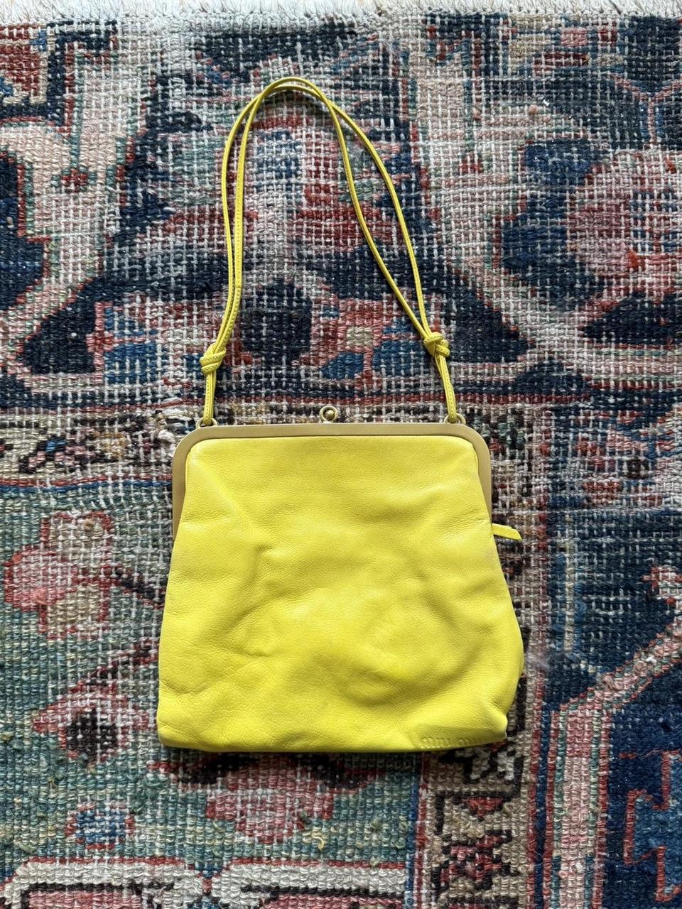 Miu Miu Women's Bag - Yellow/Multi – 90s miu miu … - image 1