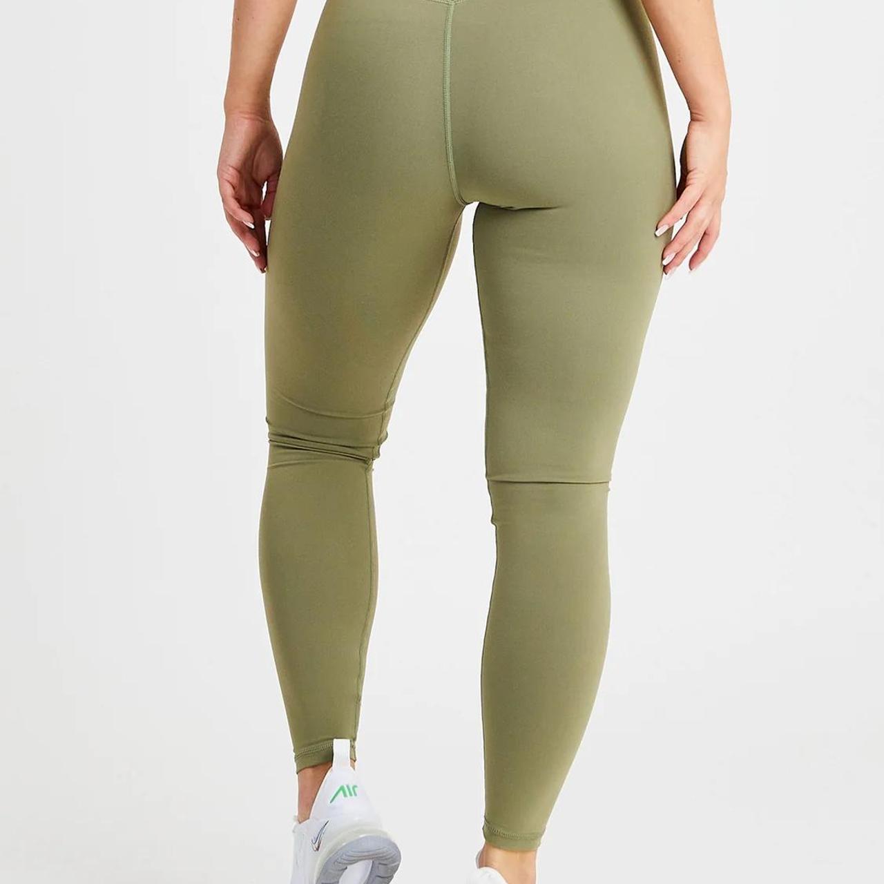 Aybl Core Leggings in Olive - size small 🫒 worn