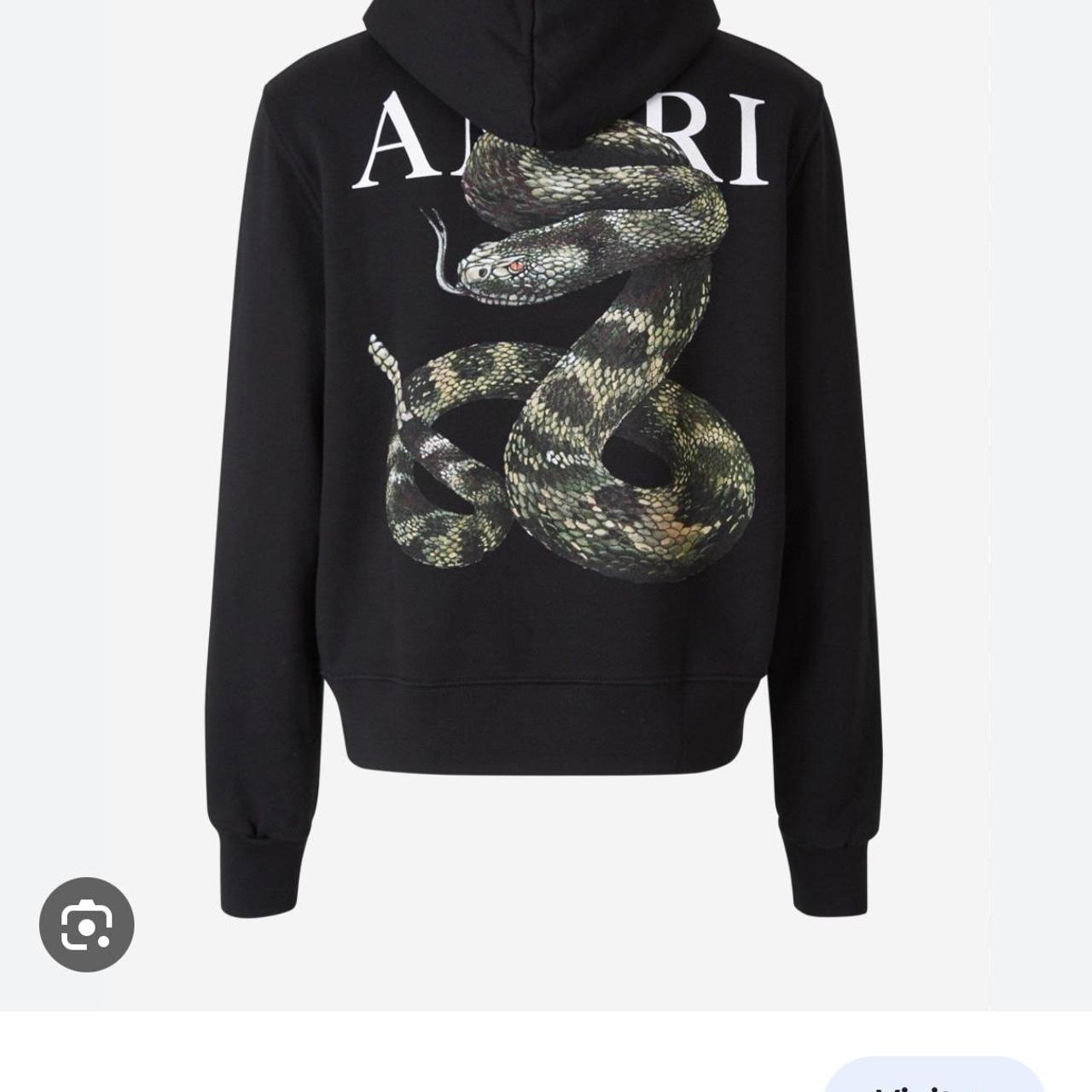 Amiri snake sales hoodie