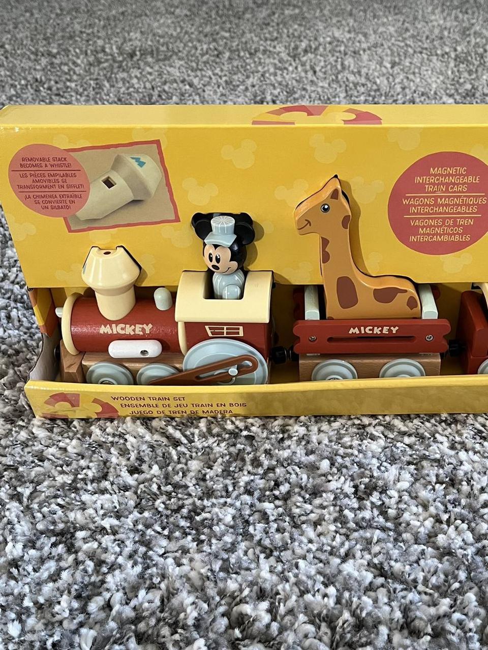 Disney wooden train set online