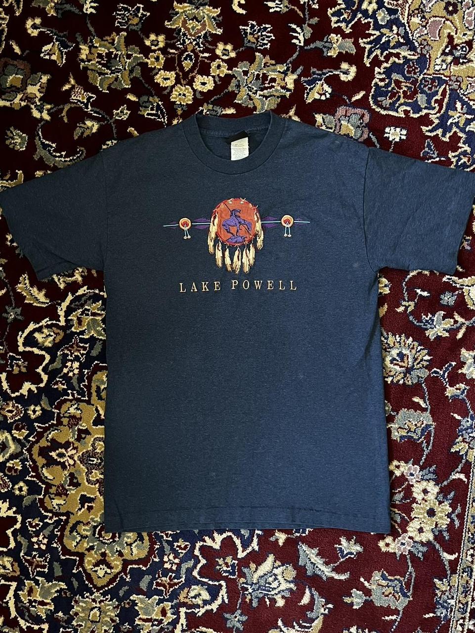 Vintage 90s Lake Powell made in USA tshirt Single... - Depop