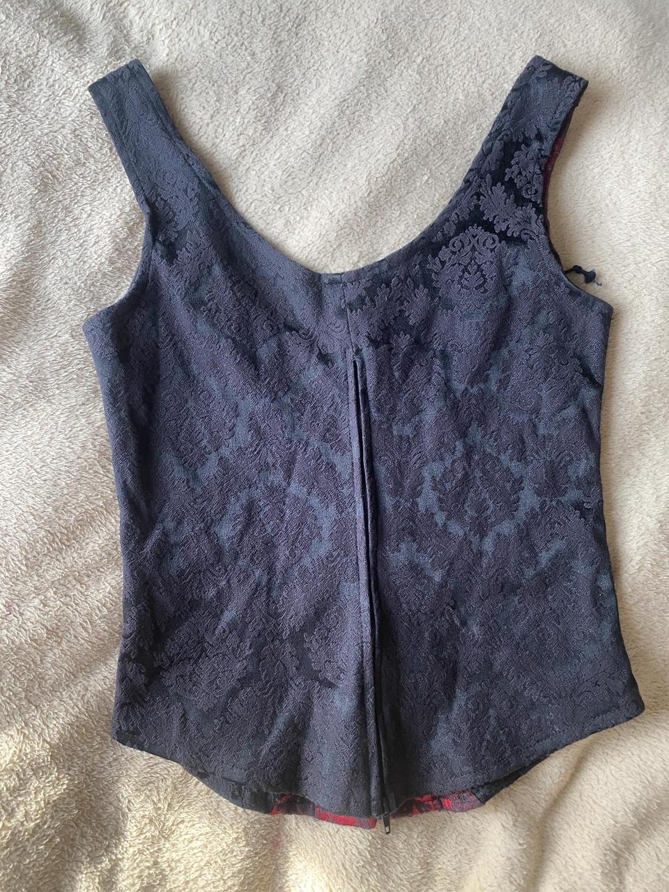 Women's Corset - Black/Red - M – Morbid Threads 9… - image 2