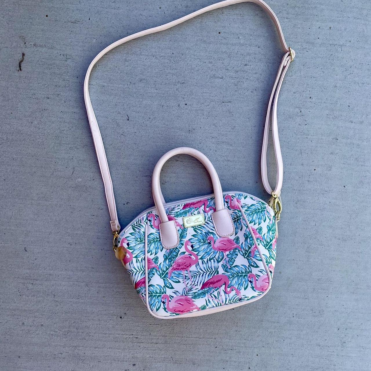 Betsey johnson flamingo bag online