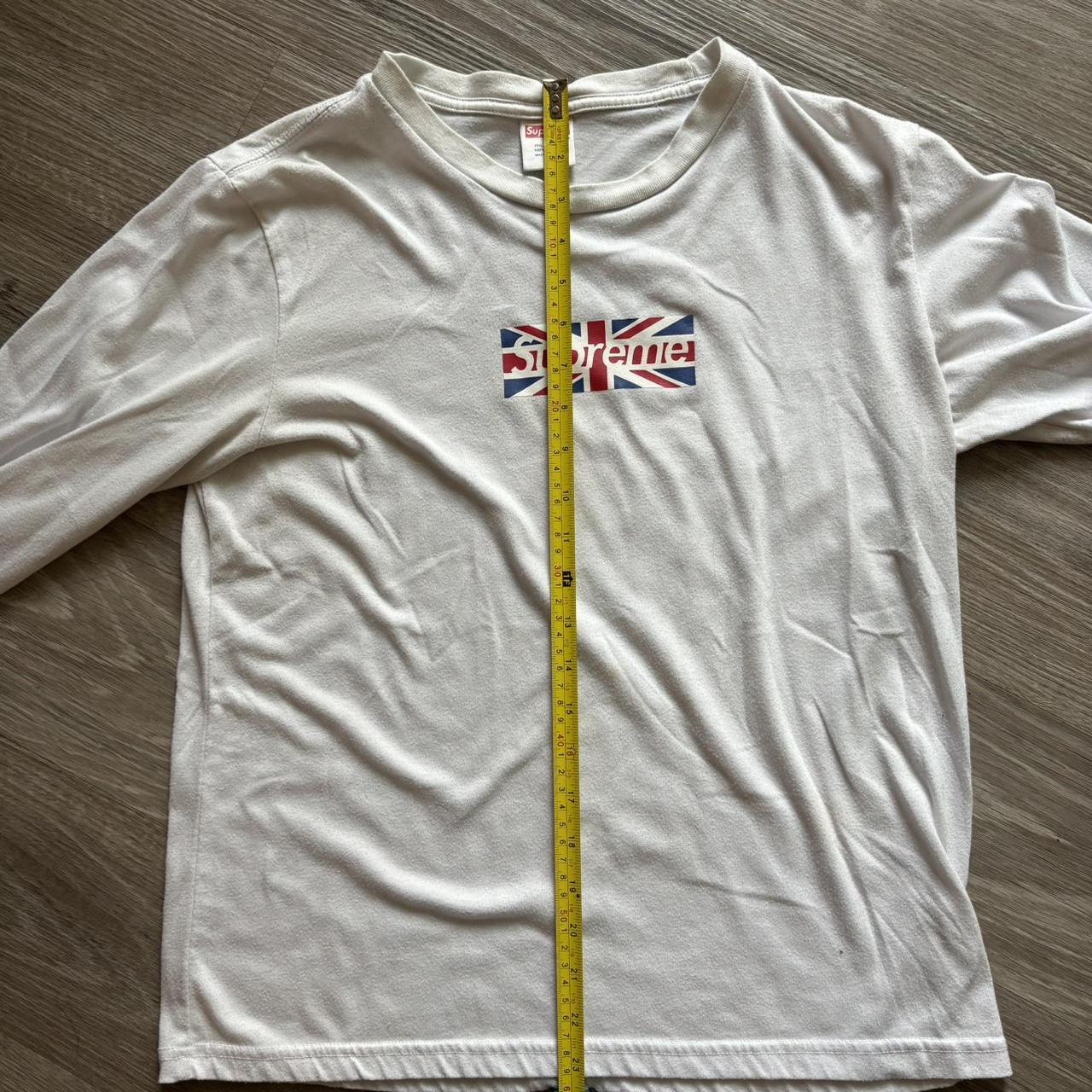 Supreme Union Jack Box Logo Longsleeve Size. Depop