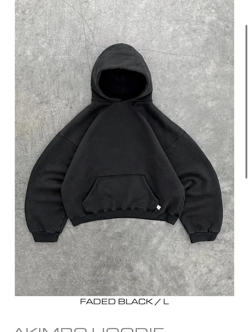 AKIMBO CLUB HOODIE - faded black color. Never worn,... - Depop