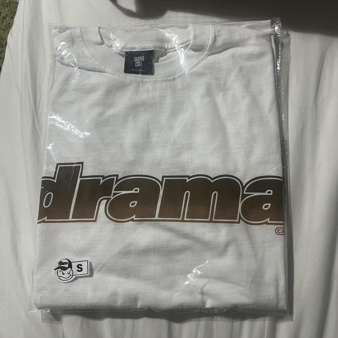 Drama Call t-shirt size small , Brown Gradient Tee