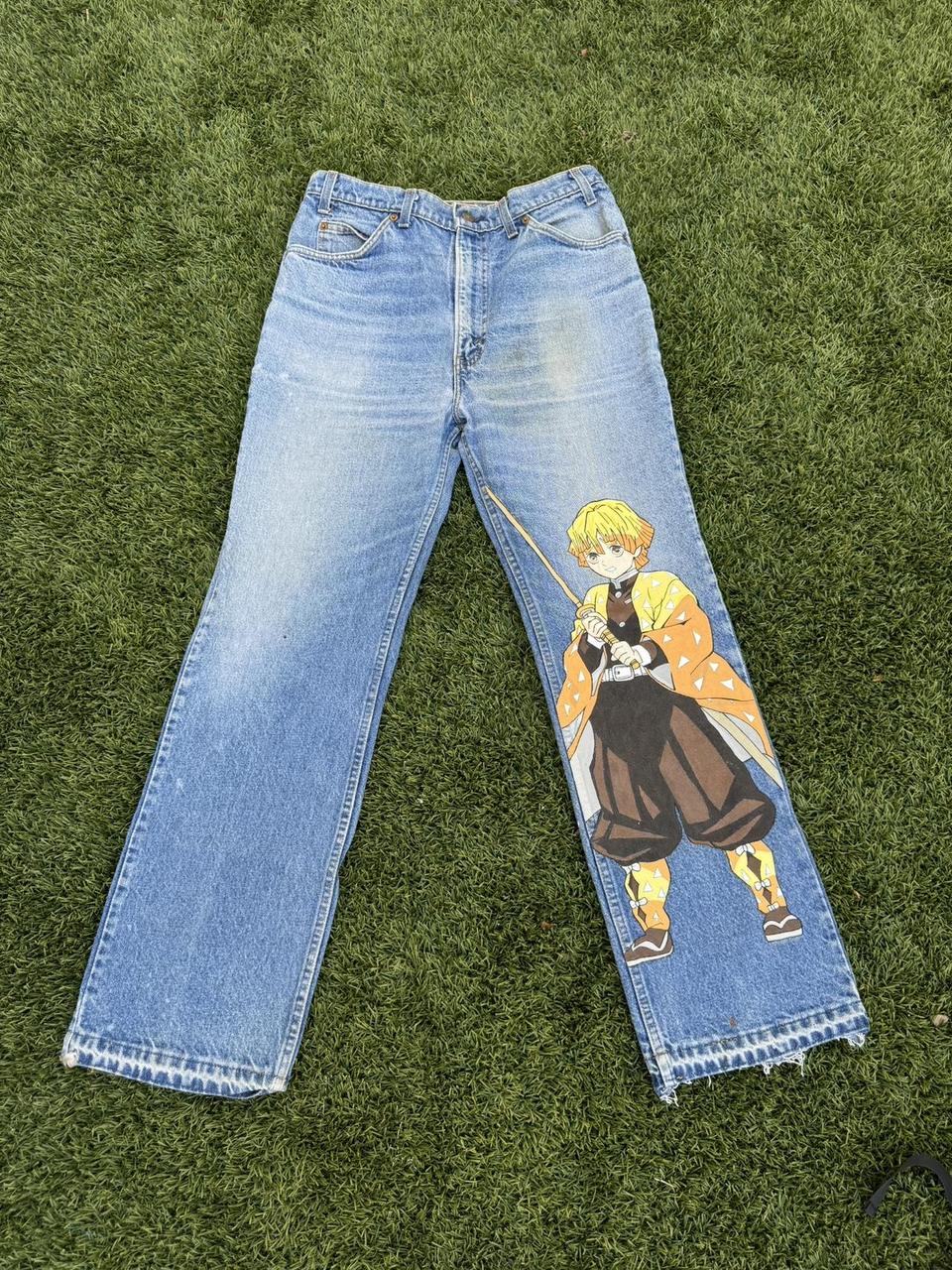 Demon slayer store Zenitsu jeans