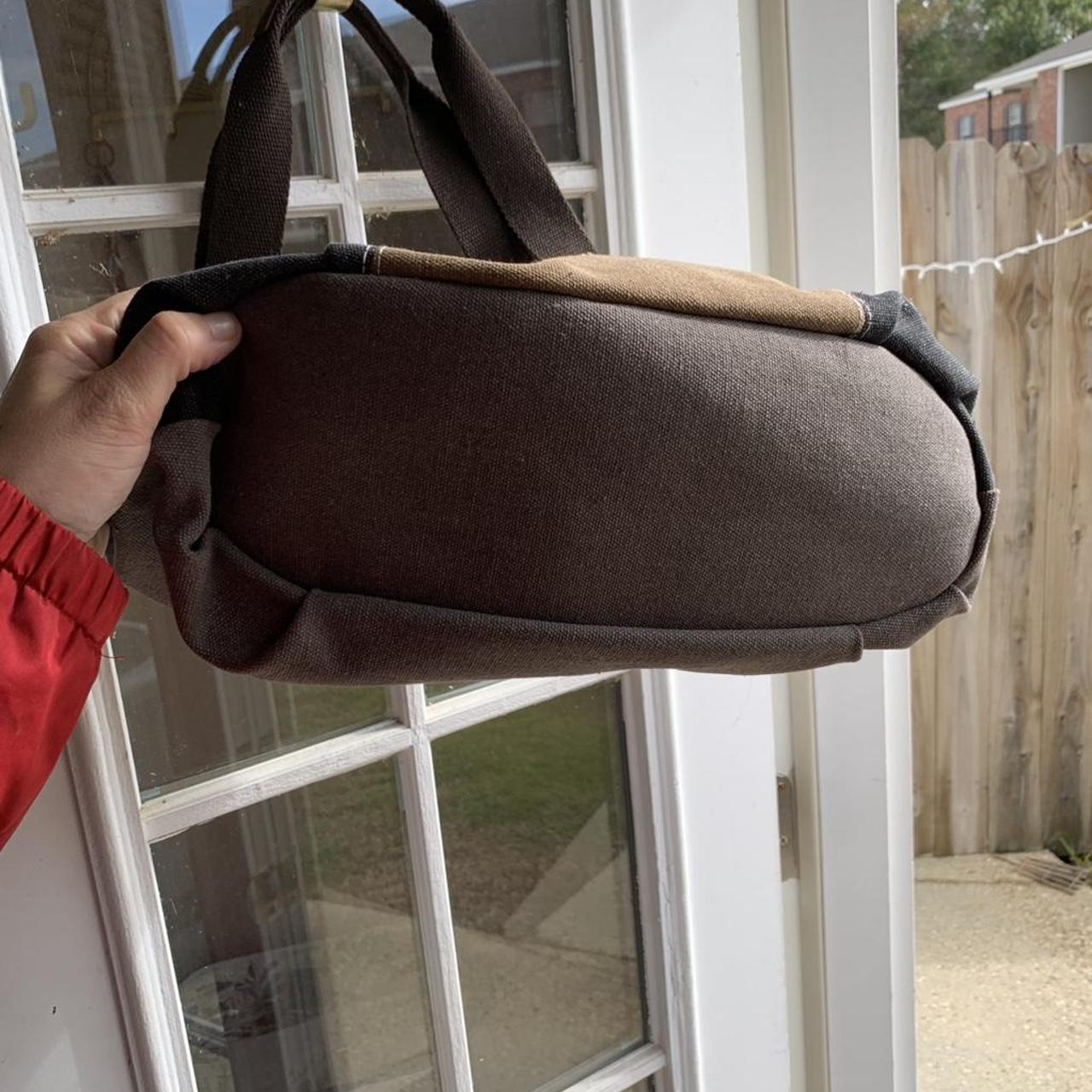 Women's Satchels - Multi/Brown – Patchwork canvas… - image 3