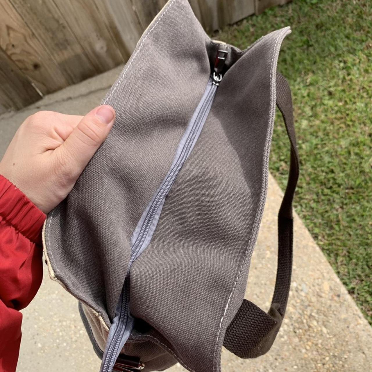 Women's Satchels - Multi/Brown – Patchwork canvas… - image 5