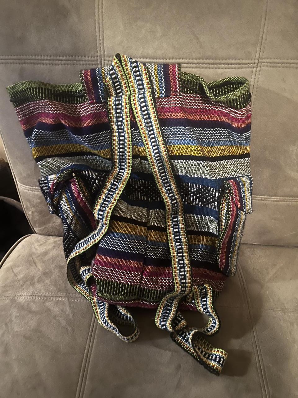 Women's Backpacks - Multi – Boho/hippie color blo… - image 2