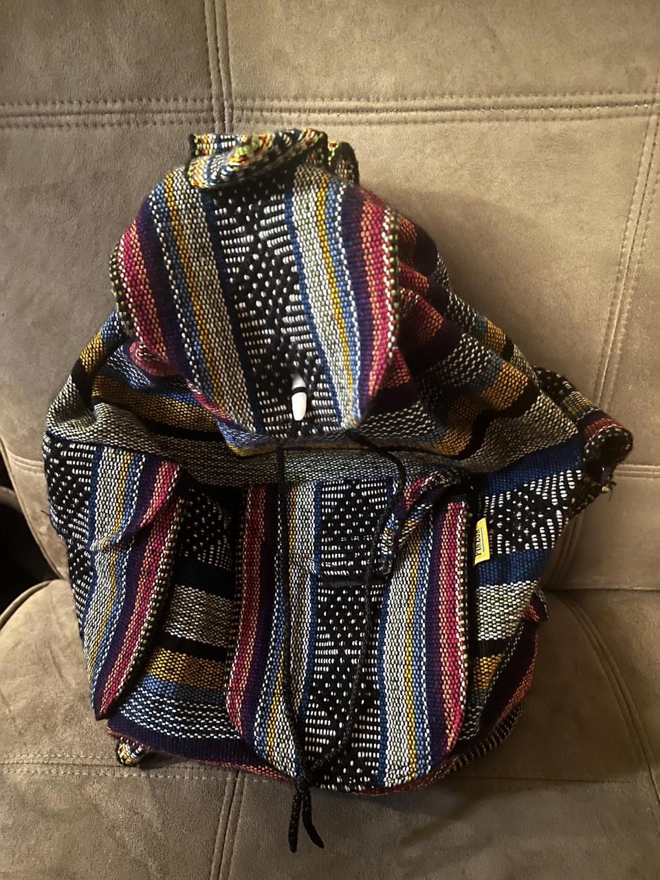 Women's Backpacks - Multi – Boho/hippie color blo… - image 5