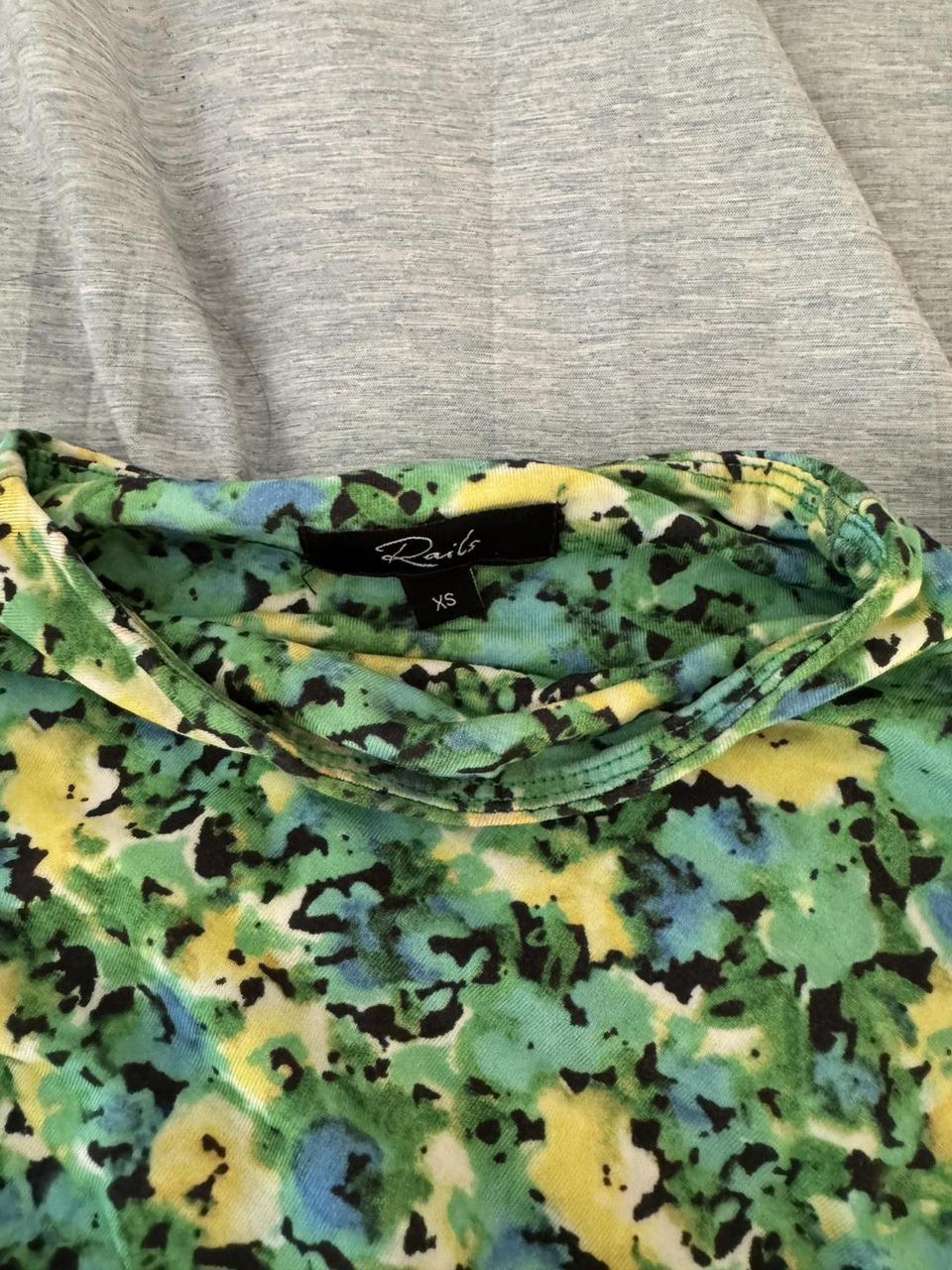 Rails Women's Blouse - Green/Multi - XS – Rails C… - image 3