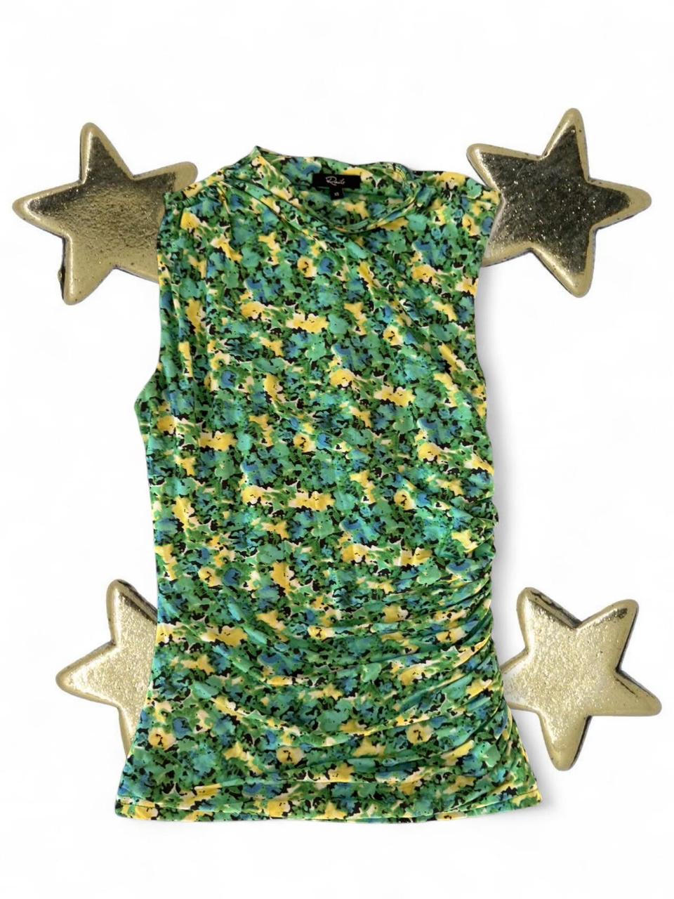 Rails Women's Blouse - Green/Multi - XS – Rails C… - image 1