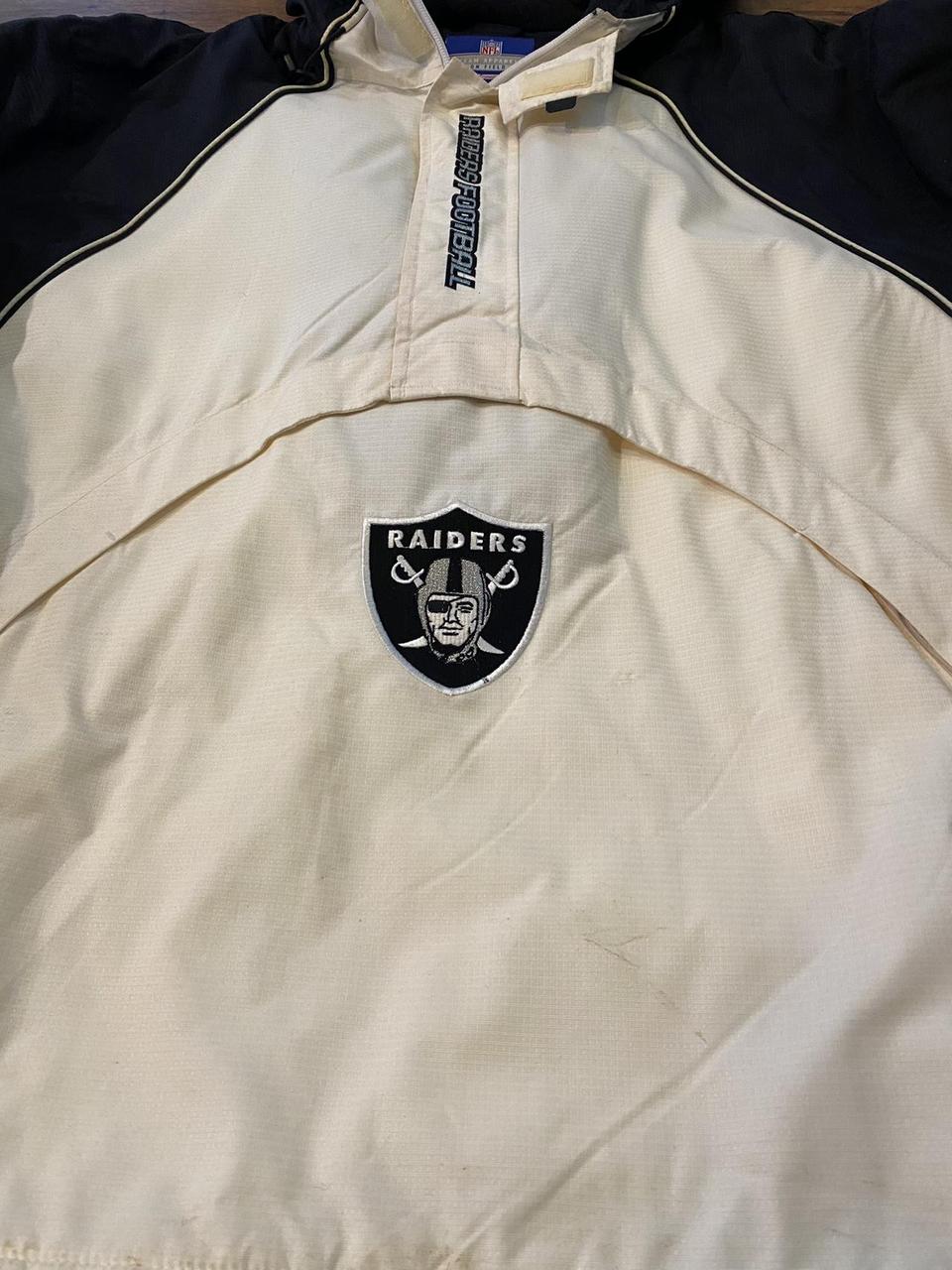 Oakland Las Vegas outlets Raiders Reebok On Field Jacket Mens XL NFL