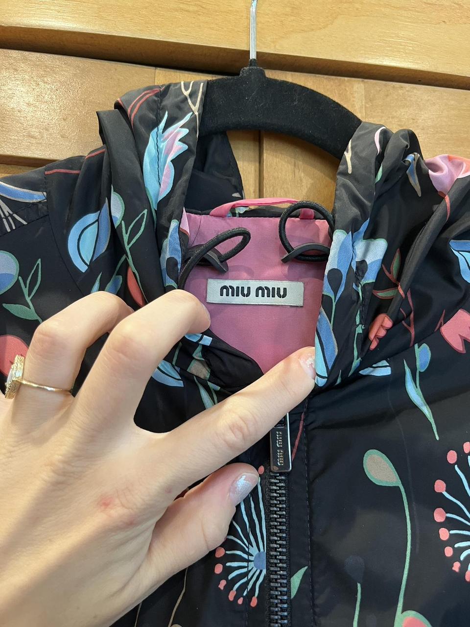 Miu Miu Women's Jacket - Multi/Black - S – Miu Mi… - image 3