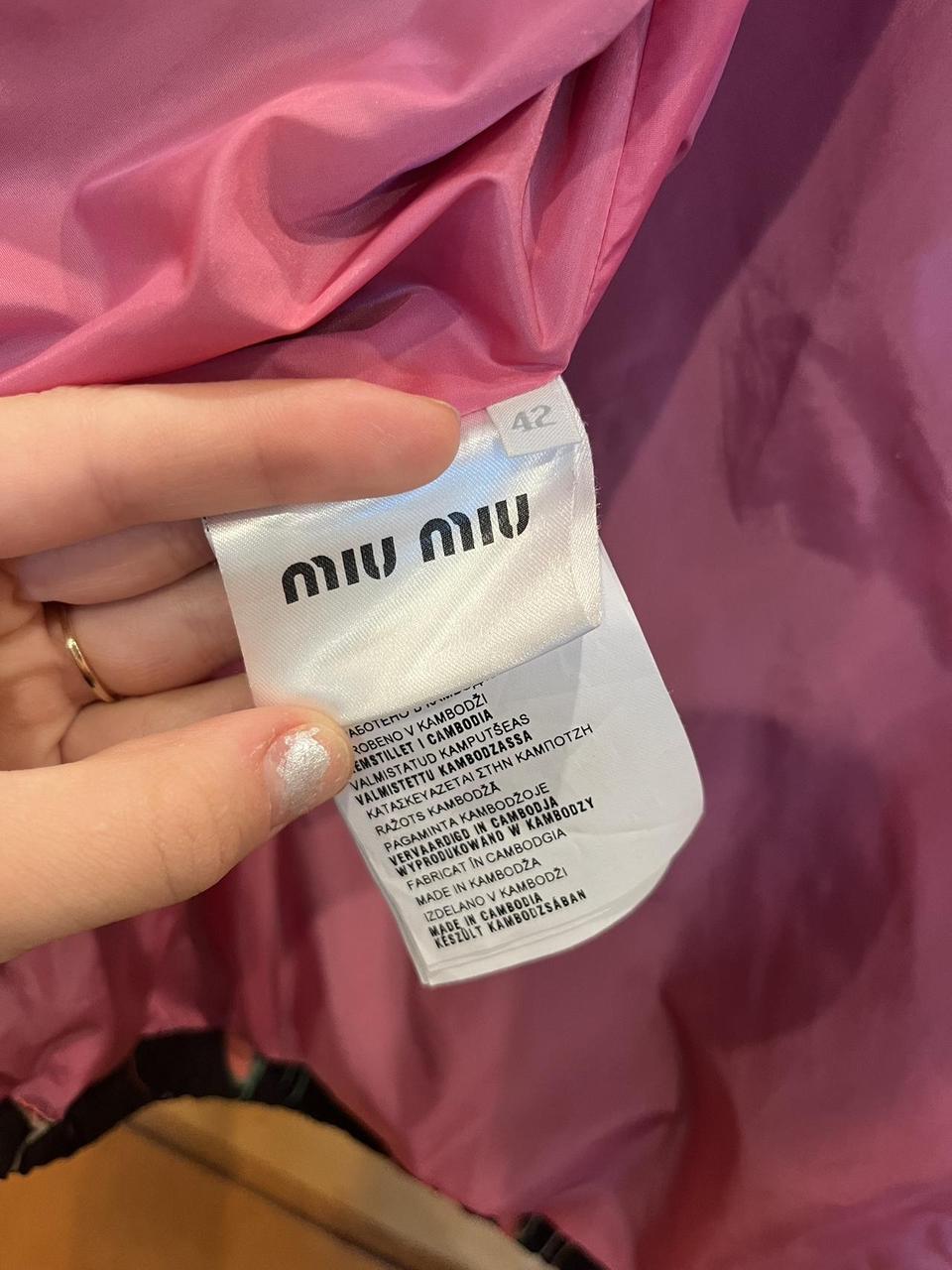 Miu Miu Women's Jacket - Multi/Black - S – Miu Mi… - image 4